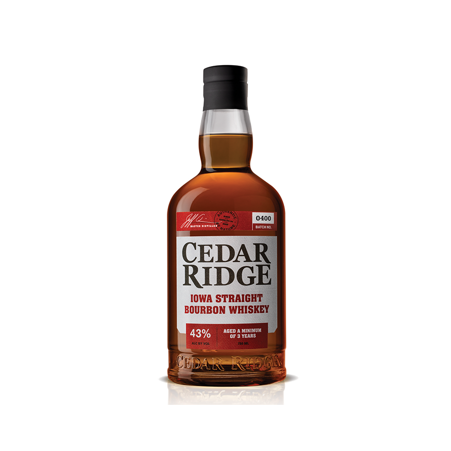 Cedar Ridge Iowa Straight Bourbon Whiskey