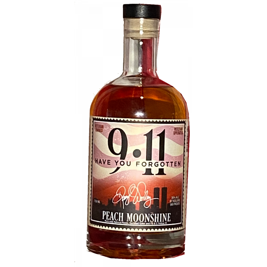 Leatherwood Distillery 9-11 Peach Moonshine