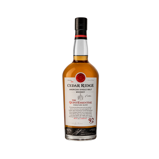 Cedar Ridge The QuintEssential American Single Malt Whiskey