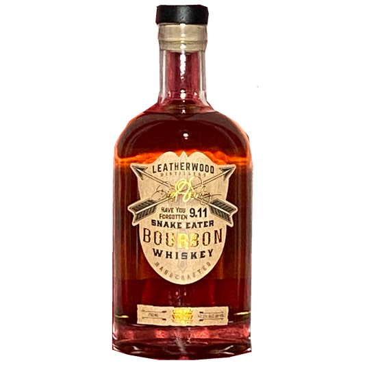 Leatherwood Distillery 9-11 Snake Eater Bourbon Whiskey